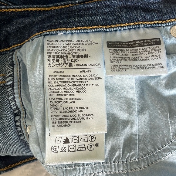 Levi’s 724 High Rise Straight Crop size 27 - Picture 7 of 9